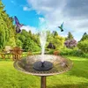 Bahçe Dekorasyonları Min Güneş Su Çeşmesi Şelale Havuzu Gölet Kuş Banyo Panel Pompa Dekorasyon Powered