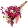 Dekorativa blommor 2 datorer torkad dekoration Floral Bouquet Diy Supplies Boutonniere för Vase Mini