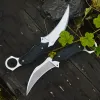 KARAMBIT D2 Blade G10 Ручка Kydex Ножны ОТКРЫТЫЙ Тактический нож НОЖИ С ФИКСИРОВАННЫМ ЛЕЗВИЕМ CS CLAW EDC ИНСТРУМЕНТ ДЛЯ ДЕФФЕКТА ДЛЯ КЕМПИНГА