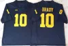 PERSONALIZADO PERSONALIZADO NCAA College Michigan Wolverines 9 JJ McCarthy Jerseys 2 Blake Corum 10 Tom Brady Donovan Edwards Ronnie Bell Howard Charles W