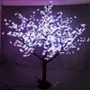 Светодиодный светильник для дерева вишневого цвета, уличный водонепроницаемый искусственный дерево, 5 футов, 540 светодиодов, розовый, зеленый, белый, синий цвет для рождественских праздников Wed268L
