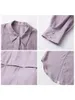 Women's Blouses Women Thin Shirt Long Sleeve Casual Loose Slightly Transparent Cool Woman Solid Design Female Top Summer 2023