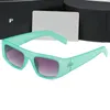 Óculos de designer de hiphop homens tons de luxo Óculos de sol para mulheres com óculos de sol do triângulo clássico à prova de ultravioleta Sonnenbrille
