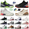 Buty do koszykówki 3S dla mężczyzn kobiety 3 Doernbecher Hugo Medelin Sunset Muslin Oreo White Cement Black Cat Cardinal Racer True Blue J3S Męskie sportowe trampki Rozmiar 36-47