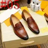 24Model Big Size 6-11 Luxury Men Designer Dress Shoes Genuine Calf Leather Oxford Shoes for Men Wingtip Brogue Comfortable Mens Formal Shoes Male