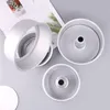 Baking Moulds 4/6/8inch Aluminum Alloy Round Chiffon Cake Pan Removable Bottom Hollow Chimney Mold DIY Tools