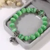 Nouveauté fait à la main Multi couleurs guérison opale perle Bracelet en pierre naturelle pour les femmes