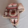 القبعات الصياد قبعة القبعة الشتوية نساء روسي فور الفراء الرجال Ushanka Cap مع الأذن 231219