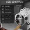 Cafeteiras BioloMix 20 Bar Máquina de café em pó semiautomática com varinha de espuma de vapor de leite para Espresso Cappuccino Latte e MochaL231219