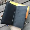 Kostenloser Versand Großhandel Hohe Qualität Designer Männer Brieftaschen Kartenhalter Geldbörse Mit Box Mann Handtasche Tasche Luxus Mode Blumen Buchstaben Gitter