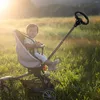 Pièces de poussette pour enfants, Tricycle, tige de poussée, poignée en plastique pour bébé, remplacement