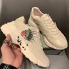 Rhyton Sneakers Designer Shoes MultiColorsNeakers Beige Men Trainers блестящие кроссовки