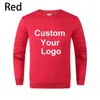 Heren Hoodies Sweatshirts Unisex Hoedloos Sweatshirt Pas uw trui met ronde hals aan Mode Heren Casual 231218