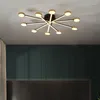 Luci da soffitto Lampada camera da letto decorativo soggiorno tessuto da pranzo leggero