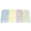 Disposable Cups Straws 500Pcs Milk Tea Bar Home Kitchen Accessories Plastic Confinement Children Color Rietjes Alik