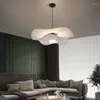 Hanglampen Modern Ins Doek Lichten Creatief Lotusblad Zijde Voor Woonkamer Home Decor E27 Loft Eetkamer Hangende Verlichting