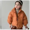 ダウンコート冬の厚い暖かい綿ジャケット2-10歳の男の子の女の子ファッション用途カジュアルルーズフィッティングオーバーコートチャイルドウェア