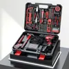 Electric Drill drill hand tool set hardware electrician maintenance multifunctional toolbox metal wall plate 220930323S