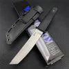 Нож CS 17T с фиксированным лезвием KOBUN Tanto Point 58HRC Открытый Кемпинг Охота Карманные инструменты для выживания с оболочкой из АБС-пластика