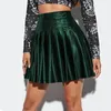Skirts Pleated Skirt Women Ins Style Short PU Leather