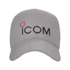 Ball Caps ICOM INC LOGO Modna jakość dżinsowej czapki z dzianinową czapką baseball