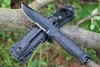 Yüksek kaliteli G1600 Hayatta Kalma Düz Bıçak 12C27 Siyah Titanyum Kaplama Bıçağı Tam Tang Frn Sap Kydex ile Açık Taktik Sabit Bıçak Bıçakları