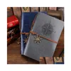 Notatniki hurtowe pirackie notatniki smyczy vintage ogród podróż luźne dziennik Kraft Papers Journal Notebook Spiral School Stu dhi0r
