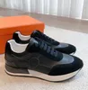 Top Brand New Fashion Sneakers Men casual shoes Bouncing Sneakers Technical Canvas Suede Goatskin Sports Light sole Trainers Italy Brands Men's Casual Walking