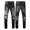 Miri Wysokiej jakości moda dżinsy dla designerskiego stylu designer dżinsowego pant w trudnej sytuacji Rower Black Blue Jean Slim Fit Motorcycle 29-40