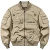 Men's Jackets PFNW Heavy Weight Cotton Flight Jacket Tide American Retro Spring Autumn Loose Pocket Workwear Tactical Coat 12Z6563