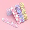 Filing Supplies 300Pcs Professional Nail File For Manicure Products Colorful Mini Printed Cartoon Buffer Files Polish Care Beauty Tool 231219