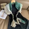 Écharbes mode Aztec Floral Cotton Coton Châle mince Scarpe Lady Wrap de haute qualité Pashmina volée Bufandas Muslim Hijab