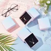 Jewelry Boxes Jewelry Organizer Storage Gift Box Necklace Earrings Ring Boxes Rectangle Square Paper Jewellery Packaging Display Container 231218