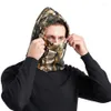 Sjaals Thermische Fleece Heren Hoed Nekwarmer Wandelen Sjaal Met Capuchon Winddicht Warm Bivakmuts Winter Schedel Bandana Mutsen Buff Gezicht Mas303k