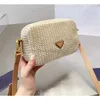 Fashion Bags 2024 Satchels Messenger Hobo Grass Shopping Woven Shoulder Camera Embroidery Bag Handbag Women Crossbody Zipper Totes Luxury Designer Purses Wallet
