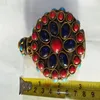 Botellas The Fine Copper Inlaid Coral Beads Turquesa Snuff Folk Collection