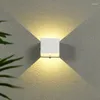 Wall Lamp USB Rechargeable LED Light Human Induction Sensor Wireless Cordless Night For Bedside Bedroom Corridor