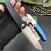 ProTech 5201 Malibu Ручной нож-флиппер 3,30 дюйма CPM-20CV с обратным лезвием Tanto, алюминиевые ручки, инструменты для кемпинга и улицы 3407 BM Ножи EDC 920