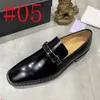 10Model 2024 Casual Business Leather Oxford Luxury Men Pattern Shoes Gentleman Fashion Office Men Designer Dress Shoes Classic Men Shoes Free Frakt Storlek 38-45