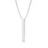 Pendant Necklaces 2021 Titanium Steel Multi-layer Two-piece Rectangular Bar Five-pointed Star Simple Necklace Suitable For Women A165n