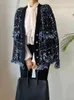 Frauen Strick Koreanischen Stil Chic Herbst Winter V-ausschnitt Quaste Wolle Gemischt Farbe Strickjacke Lose Langarm Pullover Mantel Z536