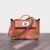 Akilyle Sac fourre-tout de luxe de styliste fait à la main en cuir véritable pour femme 2424mini sac à bandoulière unique petit sac à dos