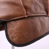 Ball Caps Arrival Genuine Leather Hat Male Cow Cap Men's Cowhide Warm Baseball Adult Autumn Winter Outdoor Octagonal B-7207