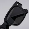 Sunglasses Frames High Quality Fashion Vintage Handmade JMM ENZO Thick Acetate Frame TAC Lens Retro Square Design For Men Women