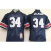 CUSTOM Youth 2 Cameron Newton 34 Bo Jackson collège personnalisé Auburn Tigers maillots bleu enfants garçons taille personnaliser point de vêtements de football américain