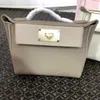 Totes Дизайнер Cellkyer Mini Dimbag Leather 2424 Tote Layer Cowhide Симпатичный одно плече
