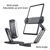 Tablet Pc Stands Stand Holder Desktop Phone Mount With 2 Adjustable Arm And 360° Rotates Foldable Mti Angle Drop Delivery Computers Ne Otxoq
