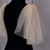 Foulards femmes bal de mariage enveloppe de mariée élégante dorure pure châle sexy tulle