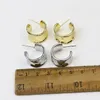 Stud 10 paires de boucles d'oreilles rondes en métal classique design simple mode belle métal femmes bijoux 30711 231218