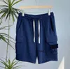 Herenontwerper Shorts Zakken Werken vijfdelige broek Stenen Dames zomer Zweten Multifunctionele dij Korte Casual High Street Fashion 853 95